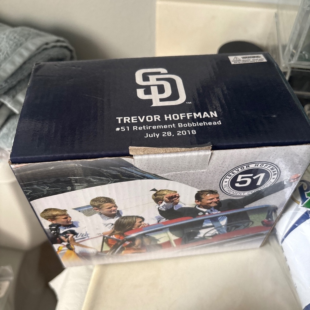 Trevor Hoffman #51 Retirement Bobblehead – San Diego Padres (July 28, 2018)